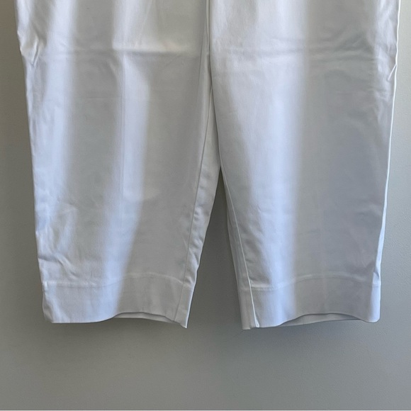 LAST CHANCE - White Savvy Soft Capri - Picture 6 of 10